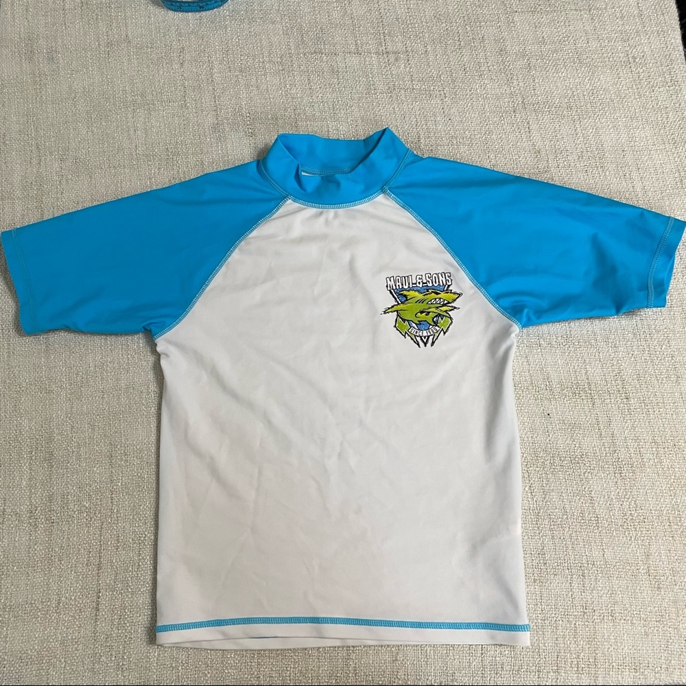 Maui & Sons Boys Short Sleeve Rashguard